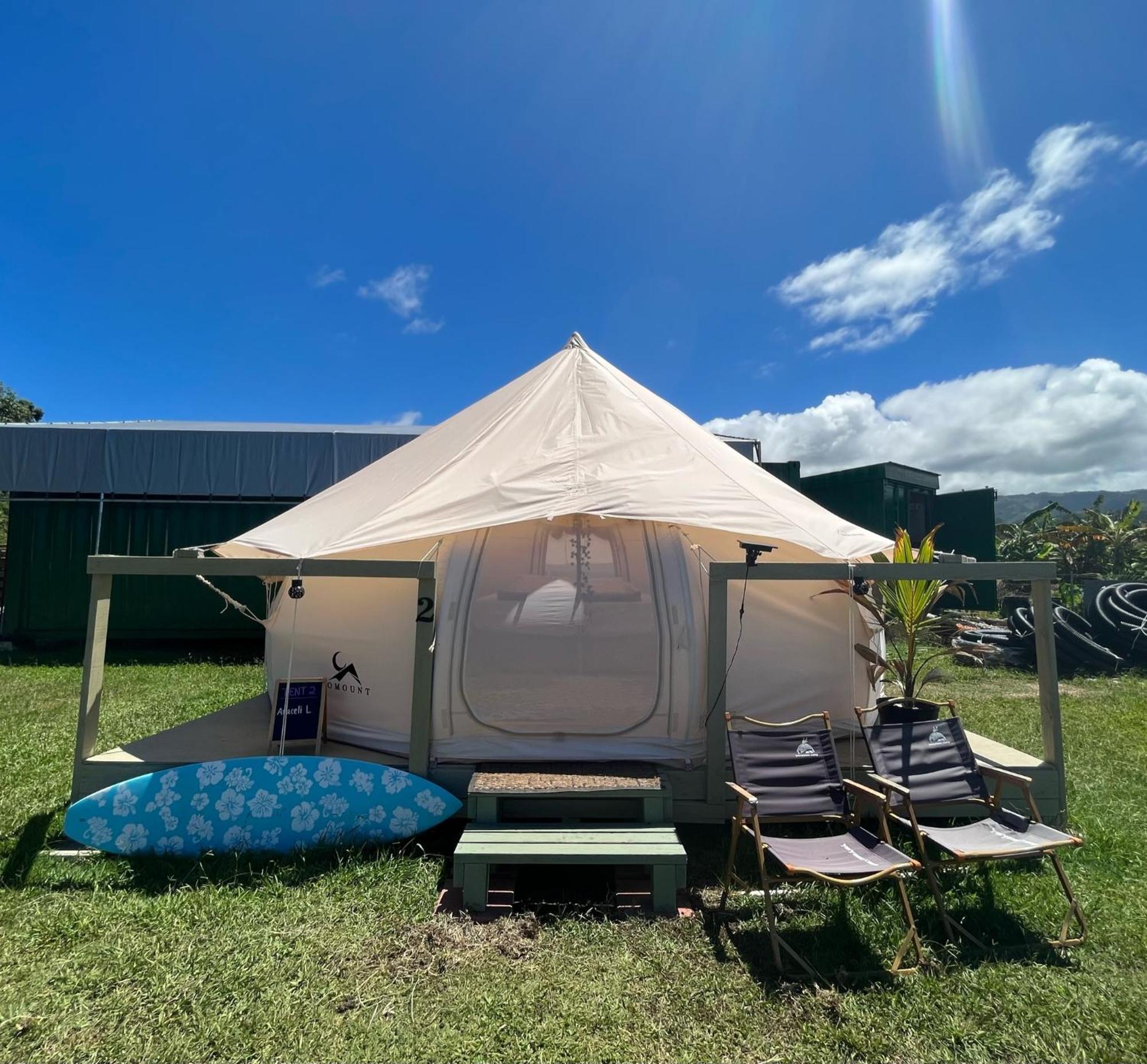 North Shore Glamping Camping Laie, Oahu, Hawaii Ngoại thất bức ảnh